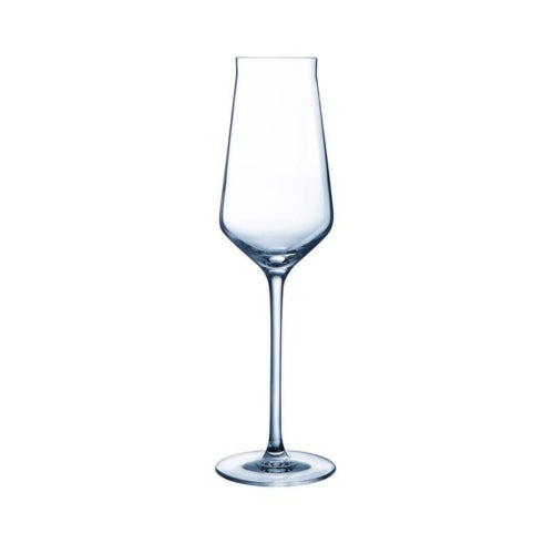 Goojunim Reveal Up Crystal Champagne Glass Set – 210ml French Krysta Crystal (Set of 6)