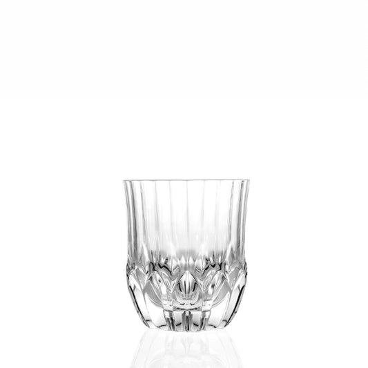 Goojunim Adagio Crystal Whisky Glass Set – 350ml Italian Lead-Free Crystal (Set of 6)